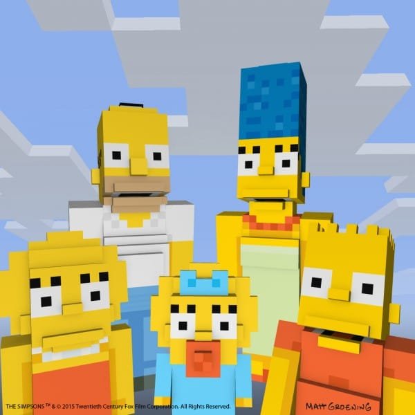 Minecraft SkinPack_The Simpsons_Family 03