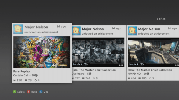 xbox 360 2015 - Activity