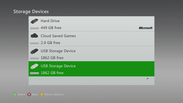 xbox 360 2015 - Storage