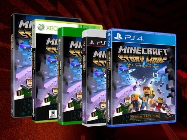 minecraft story mode cover-art