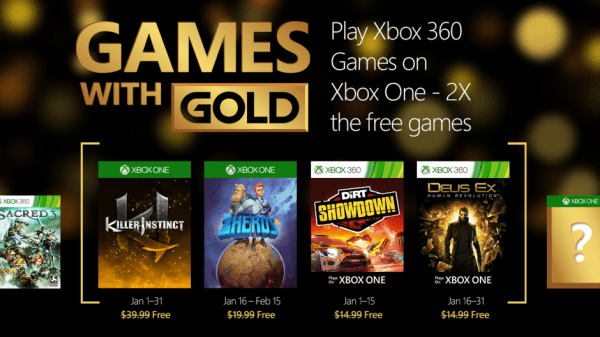 2016 01 Enero Games With Gold